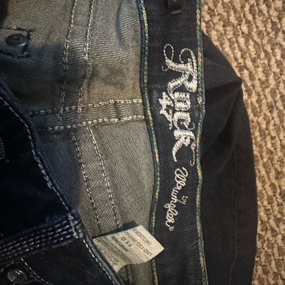 Rock 47 by wrangler size 0 Blue Denim Jeans - Picture 6 of 8